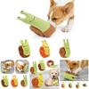 Interactive Dog Sniffing Toy For Boredom Relief Plush Snail Toy With Sound Durable And Teeth Grinding Pet Training Tool