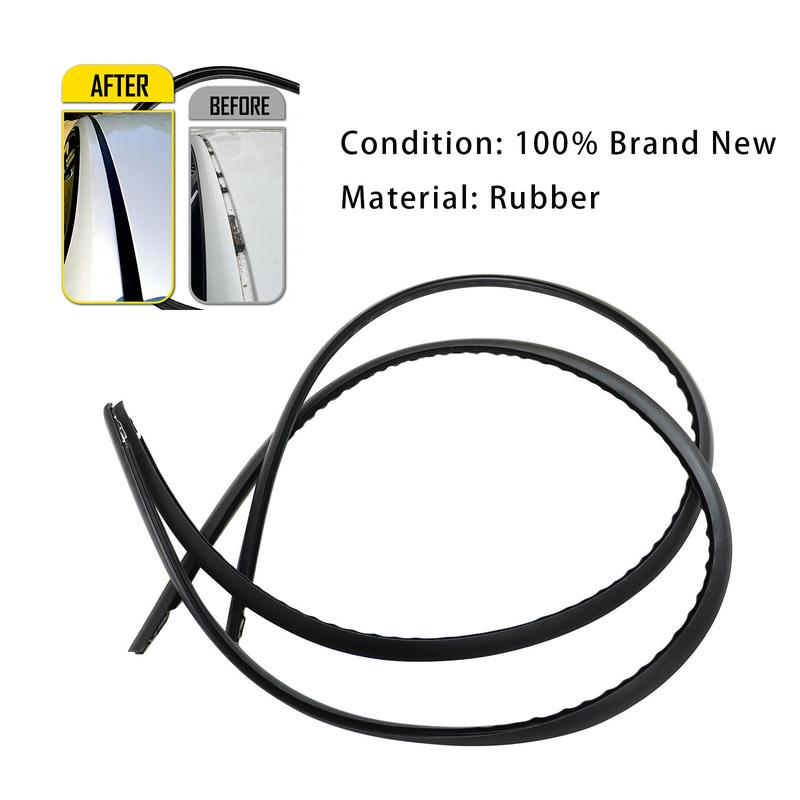 Artudatech 2 Stück L+R Tür Dach Seitenleiste für Honda Civic EK2 EK3 EK4 EK9 1996 1997 1998 1999 2000