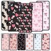 Cute Pink Heart Bow Phone Case For Oppo Reno14 Reno13 Reno12 11 F 10 Find X5 X9 Pro A54 5G A53 A52 A9 A78 4G A79 A80 A98 Cover
