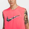 Nike Dri-Fit Printed Logo Quick-Dry Basketball Sleeveless T-Shirt Men Tops Punch-Red HM4463-605