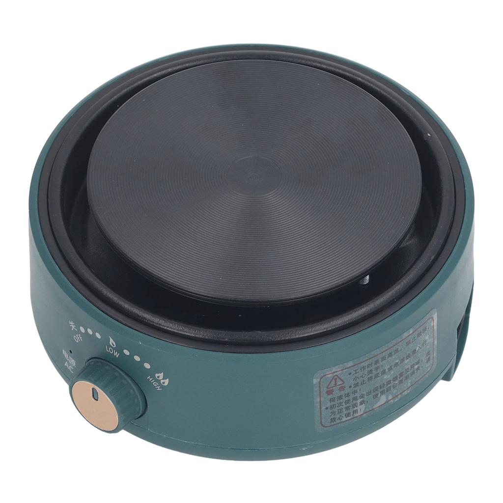 Countertop Single Burner Portable Multifunction Efficient Safe 360 Deg Heating Electric Hot Plate for Home Dorm