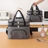 ZISIZ Outdoor Double Layer Insulated Picnic Lunch Bag
