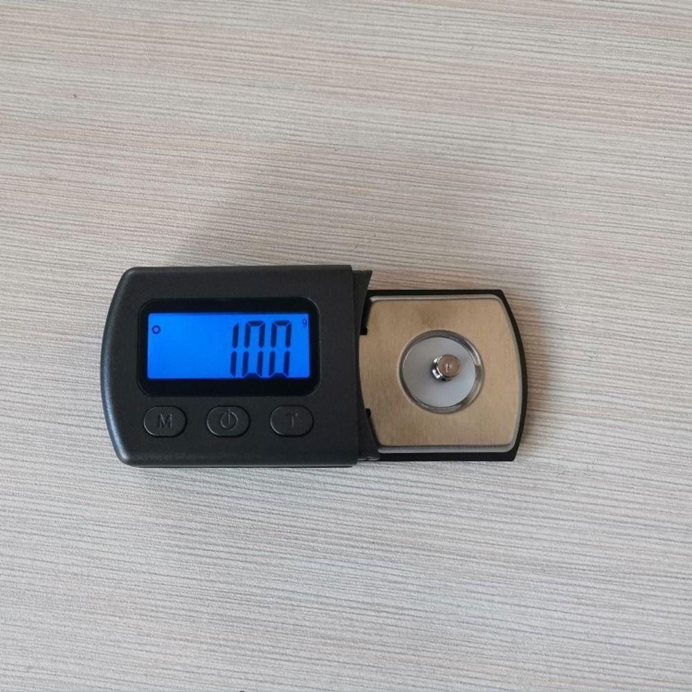 High Precision Needle Digital Scale Adapter 5g/0.01g Backlit LCD Display Screen Stylus Strength Gauge Microgroove Disc