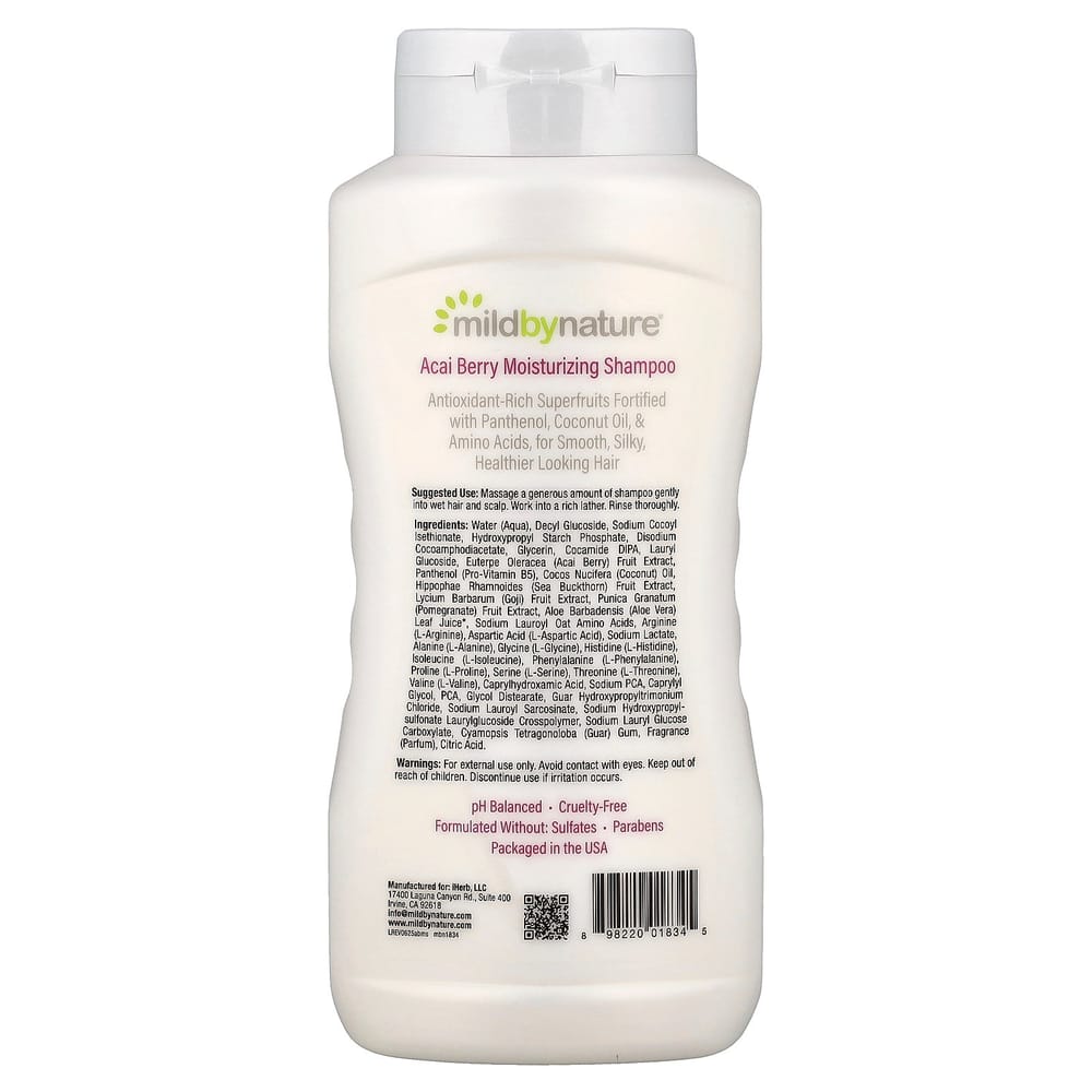 Mild by Nature Acai Beere Feuchtigkeitsspendendes Shampoo 473ml (16 fl oz)