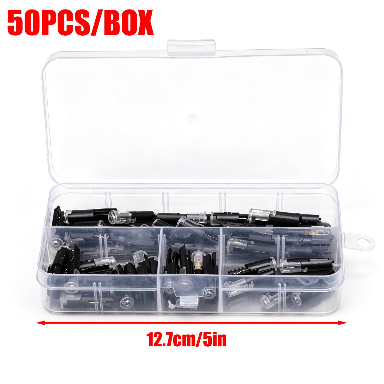 

D1 Quick Wire Connector 50Pcs/Box No Soldering Quick Splice Terminal 22AWG-18AWG Universal Automotive Car Electrical Wiring Kit