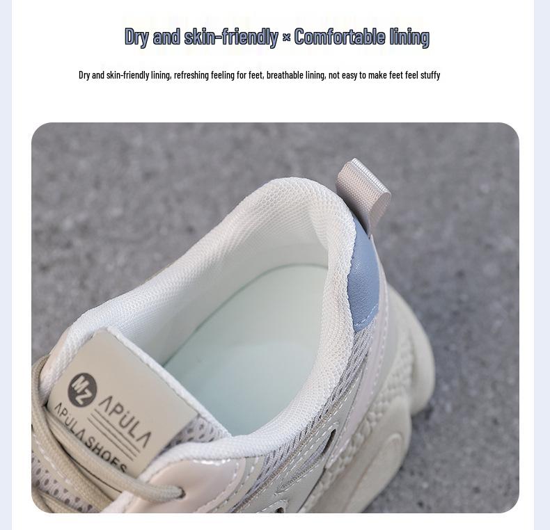 Tênis Esportivos Femininos da Moda 2025 com Sola Macia e Leve para a Vida no Campus