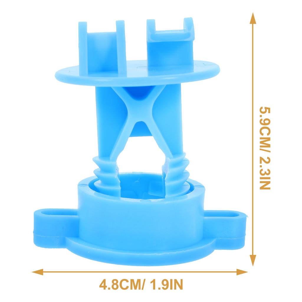 50Pcs Small Fence Insulators Accessories Electric Fence DIY Insulators for Farm