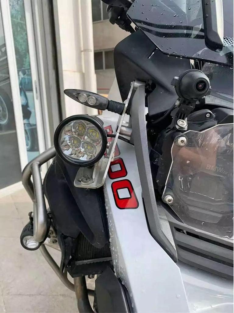 BMW R1200GS/R1250GS/ADV Spotlight Mount Bracket for Fog Light Auxiliary.
