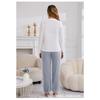 Four Season Style Love European and American Soft and Skin Friendly Comfortable Home Clothes, Long and Short Two-piece Set Pajamas