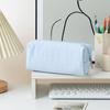Multiunction Striped Pencil Case Water Resistant Polyester Pen Pouches Travel Cosmetics Bag For School Office Supplies