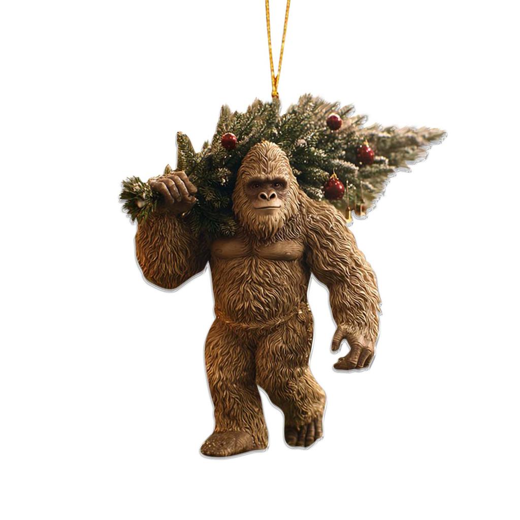 Christmas Tree Hanging Decoration Sports Car Decoration Flat Decoration Pendant