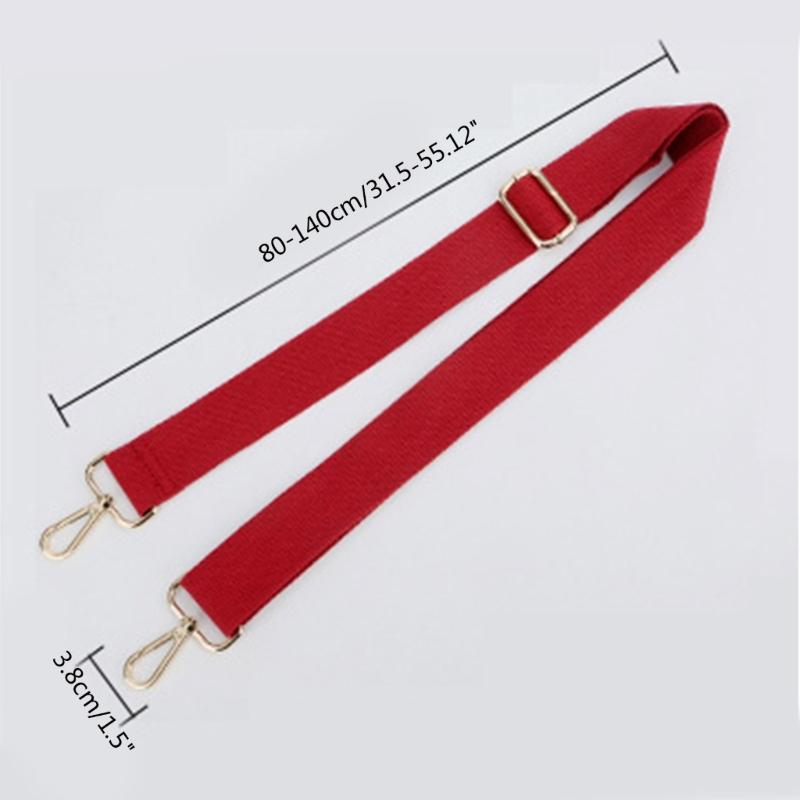 DIY Purse Handcraf Bags Strap 31-55inch Handbag Shoulder Strap with Hook Crossbody Bag Messenger Pouch Adjustable Strap