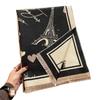 New tower imitation cashmere thermal scarf women's winter double-sided thickened student thermal scarf large shawl