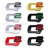 BEZO1 Q2 Q4 Metal Car Rear Trunk Letters Logo Badge Emblem Decals Sticker For Alfa Romeo VELOCE GIULIA STELVIO GIULIETTA 156 159 147