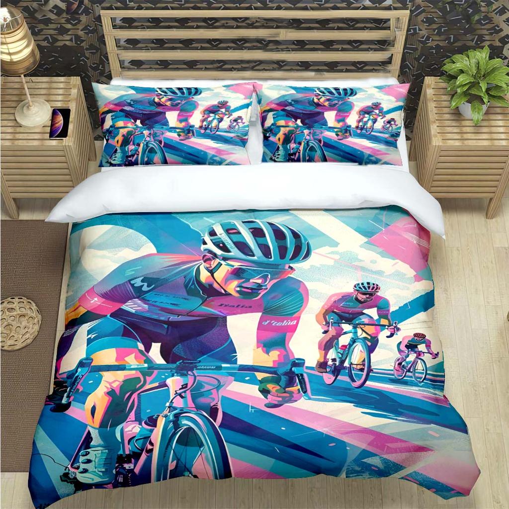 3D Cartoon Ben10 Duvet Cover with Pillow Cover Bedding Set  Single Double Twin Full Queen King Size Bed Set for Bedroom Decor