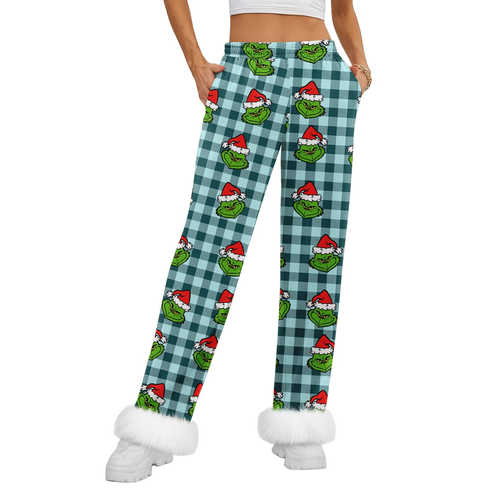 

Женские модные повседневные длинные брюки с бахромой и карманами с принтом M