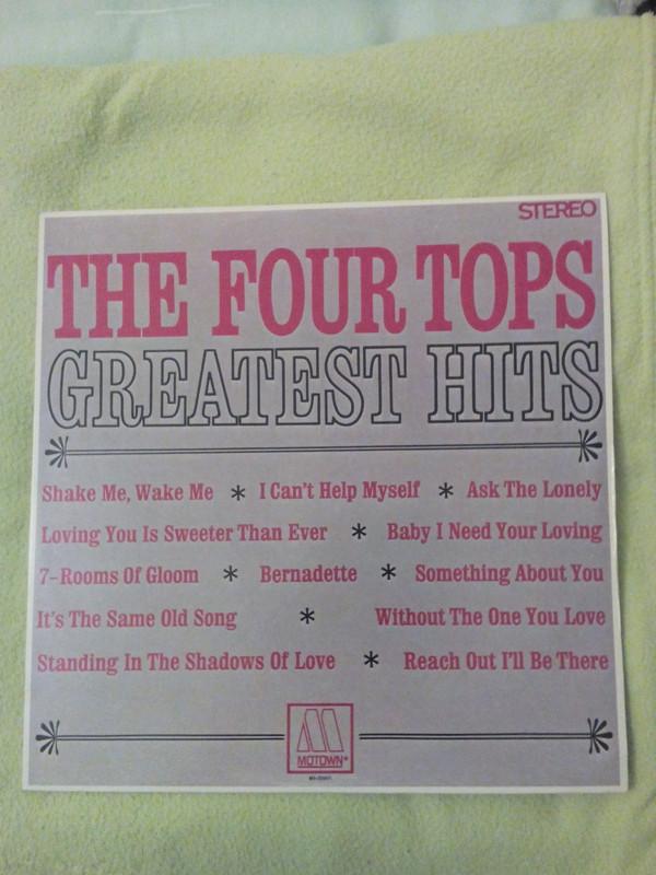

LP Record FOUR TOPS Greatest Hits M5209V1 MOTOWN 1982 US SoulFunk Used