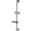 Shower Head Holder - Ibergrif - M20802 - Chrome-plated Steel - Adjustable - Corrosion-resistant