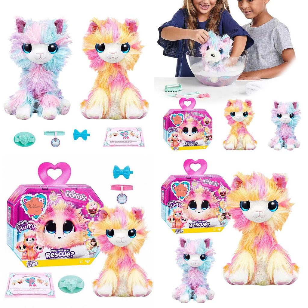 Adorable Skruff A Love Cotton Doll Plush Toy For Kids Featuring Colorful Unicorn Design