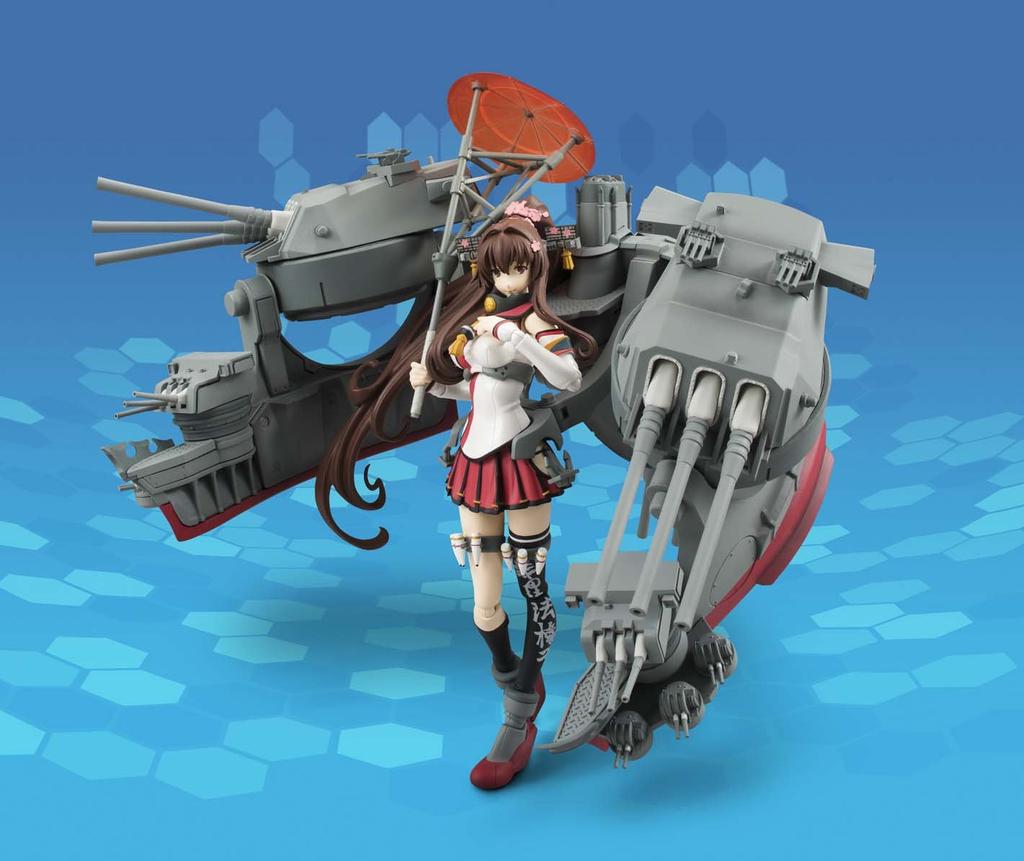 TAMASHII NATIONS Armor Girls Project KanColle Yamato approximately 140mm ABS PVC painted action figure Kai, &