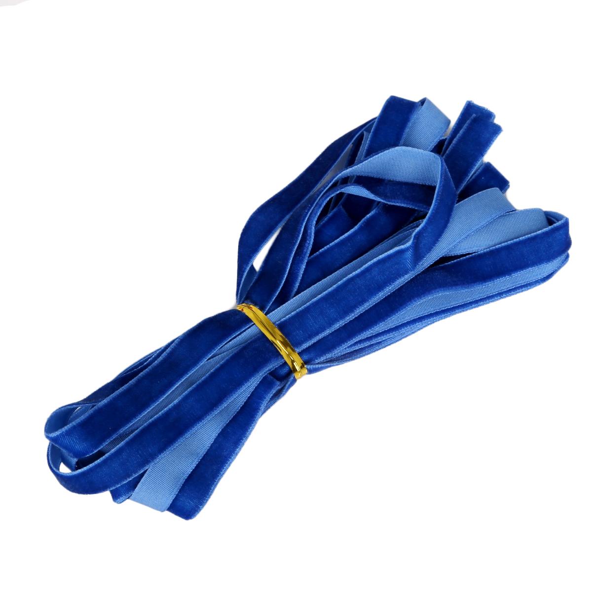 

5 ярдов, 10 мм, разные цвета, варианты, бархатная лента, велюровая тесьма, повязка на голову, аксессуары для повязки для волос синий