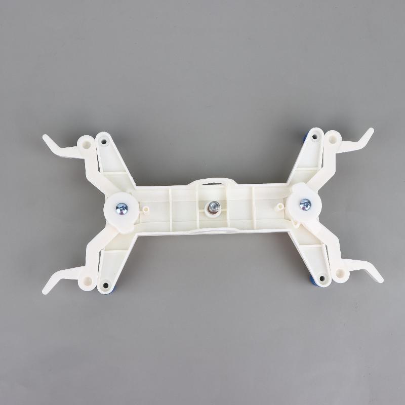 1Pcs Plastic Body Precision Double Burette Clamp For Teaching Labs With Powder Coated Surface And Silicone Covered Spring Grips