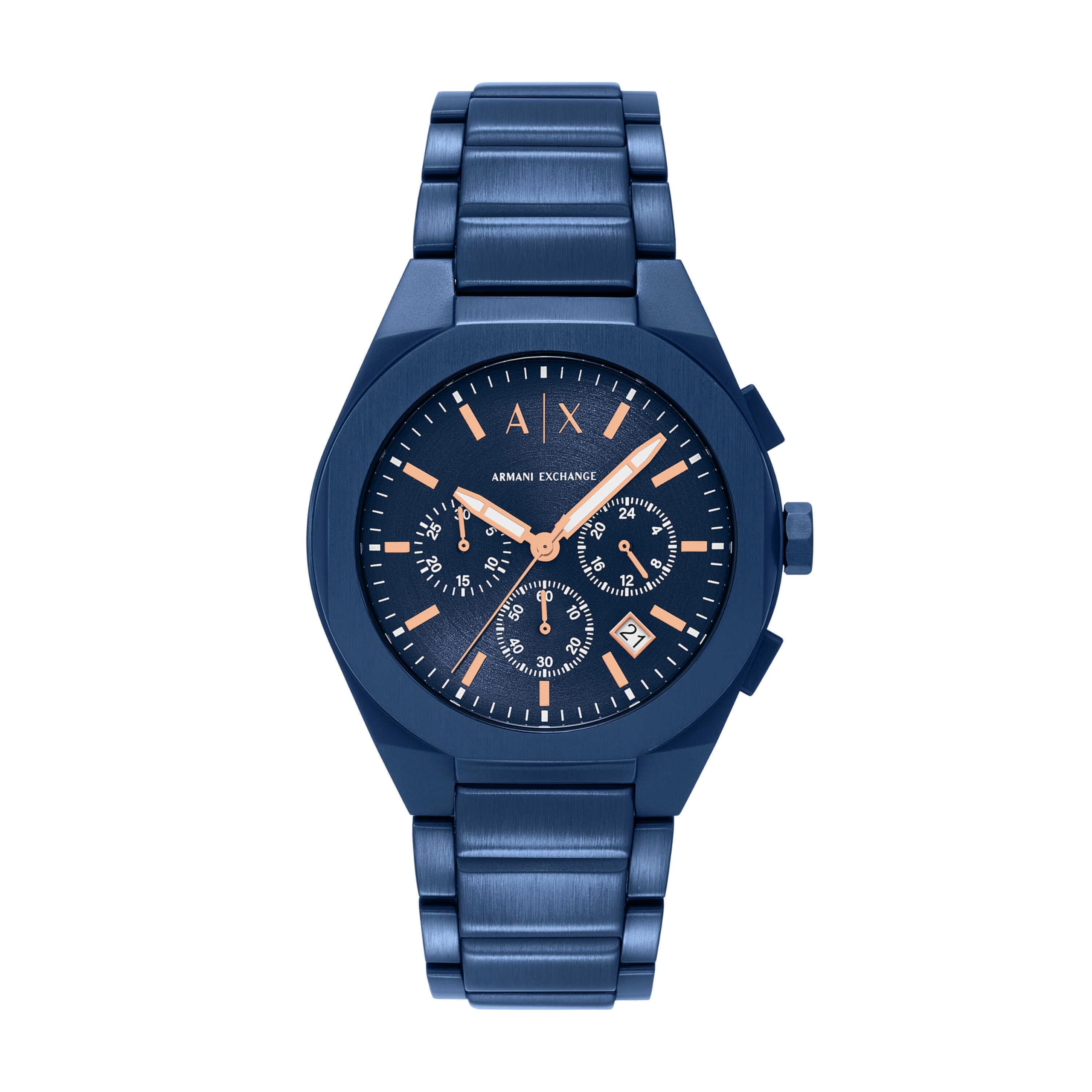 

Armani Exchange Sync AX4189 Blue AX Men s Watch, синій