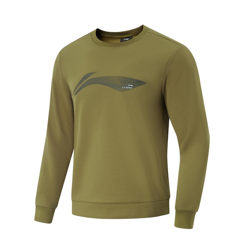 Li Ning Fitness Series Sweatshirt Men's Lizard Brown AWDU567-4