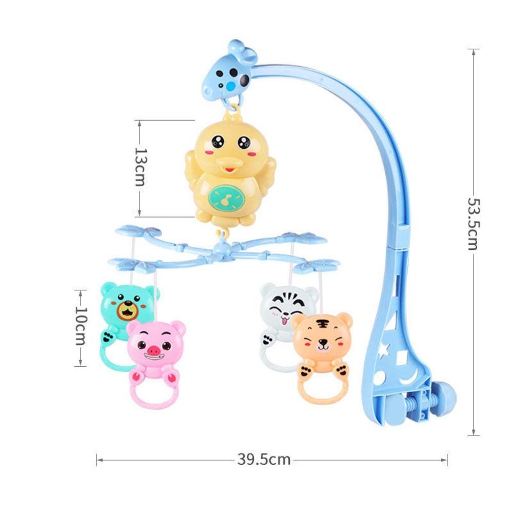 Plastic Baby Crib Bell 360 ° Rotation Baby Bed Hanging Hanging Pendant Music Toys  or 0-12 Months