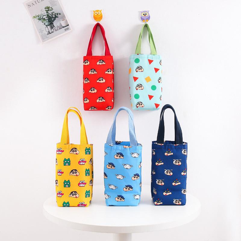 Crayon Shin Chan Shiro Action Kamen Pattern Cup Umbrella Canvas Storage Bag