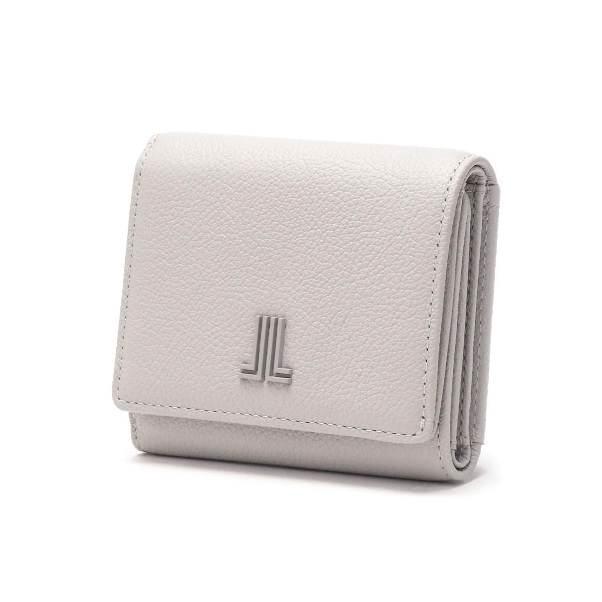 

Lanvin en Bleu Carillon Tri-fold Wallet, Light Gray, Size F