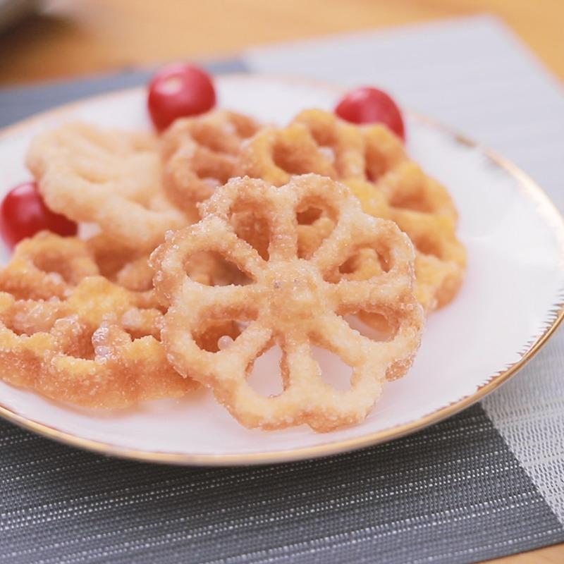 Aluminum Alloy Frying Mold Deep-Fried Dough Cake Mould Shrimp Cake Turnip Strip Spoon Snack Frying Mold Kitchen Baking Tools