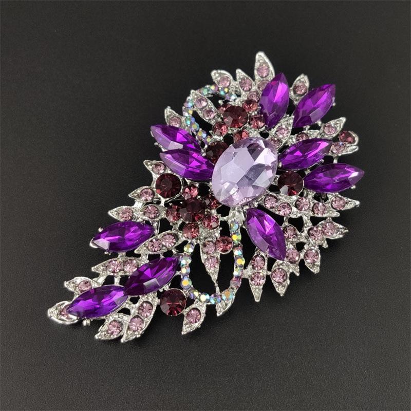 

Кристалл Trend Брошь Темперамент Стразы Капля Воды Корсаж Женская Одежда Аксессуары Подарки