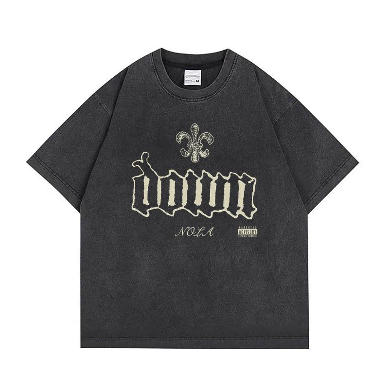 Fashion Personality T-Shirt Down T Shirt NOLA Southern Rock Heavy Metal Band