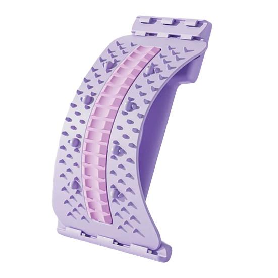 Back Stretcher Waist Trainer Adjustable Spine Decompressor Scoliosis Sciatica Lower Back Pain Relief Massager