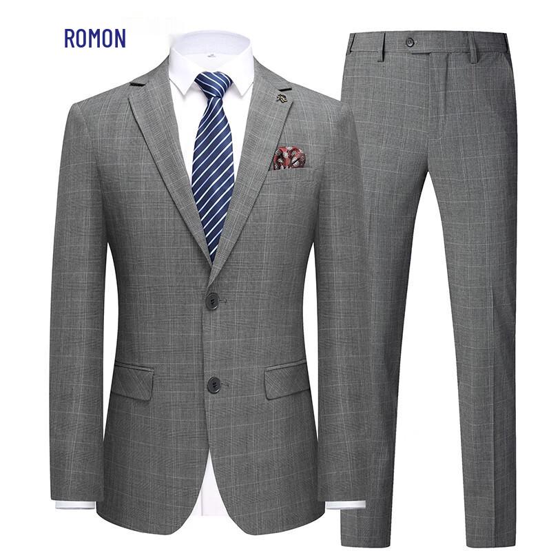 Romoni Men s Business & Wedding Formal Suit Set 170