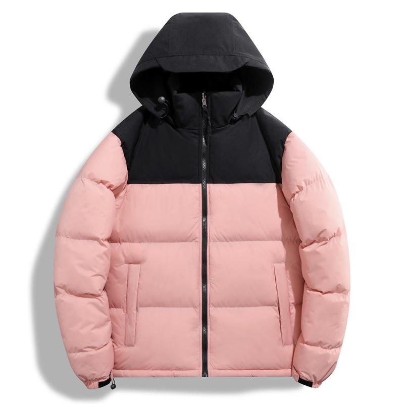 Men's Plus Size Korean Style Winter Cotton Jacket - Trendy, Loose, Thickened Design
