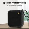 Speaker Silicone Carrying Storage Bag Portable Shockproof Protective Sleeve Anti-fall with Metal Hook for Marshall Willen