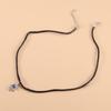 Sunflower Velvet Choker Necklace - Stylish, Minimalist Double-Layer Design