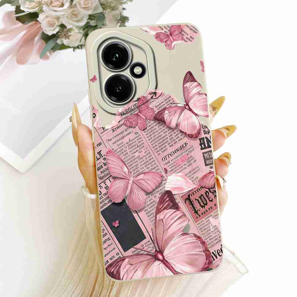 Casing For Honor400 Honor 400 5G Pretty Butterfly Dragon Silicone Soft Phone Case For Honor 400 DNY-NX9 Shockproof Back Cover