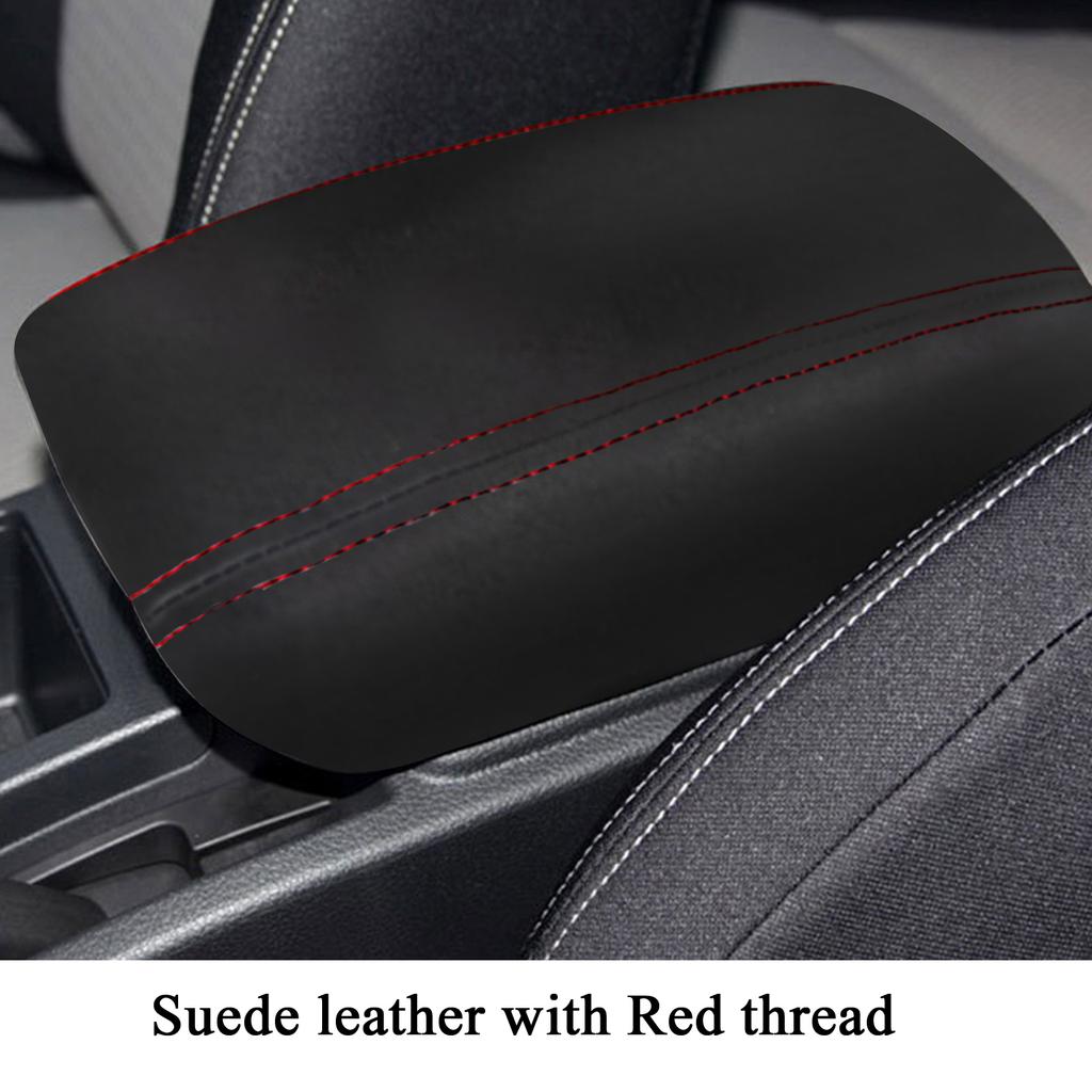 For Nissan Qashqai 2008-2014 2015 2016 2017 Suede Leather Car Armrest Box Protector Cover Central Control Interior Accessories