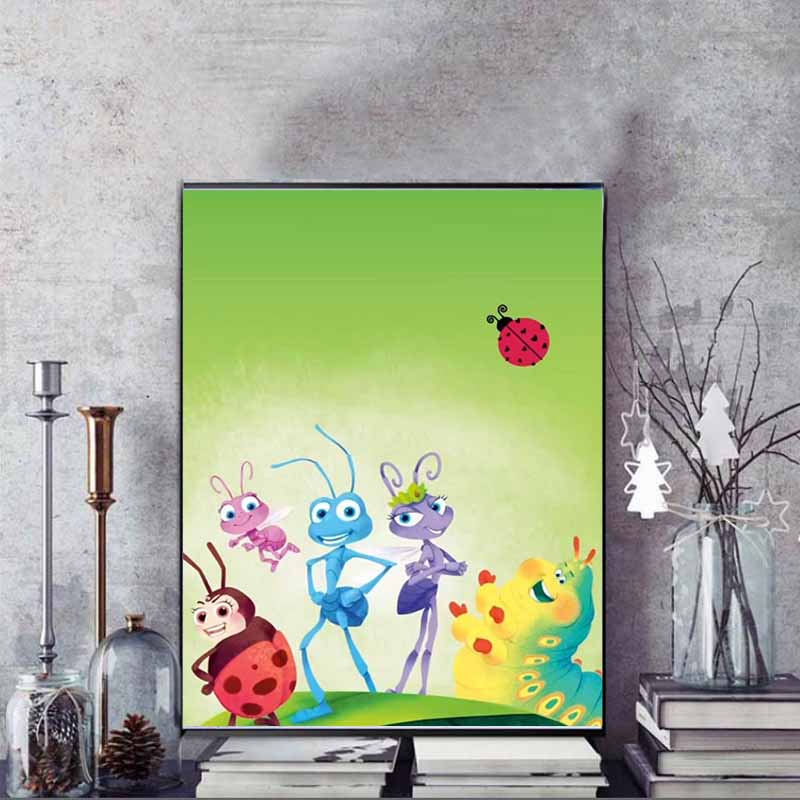 Disney Diamond Painting Illustrations of The Bugs From Time 5D DIY Full Round Diamond Mosaic Cartoon Embroidery Artwork for Home Decor