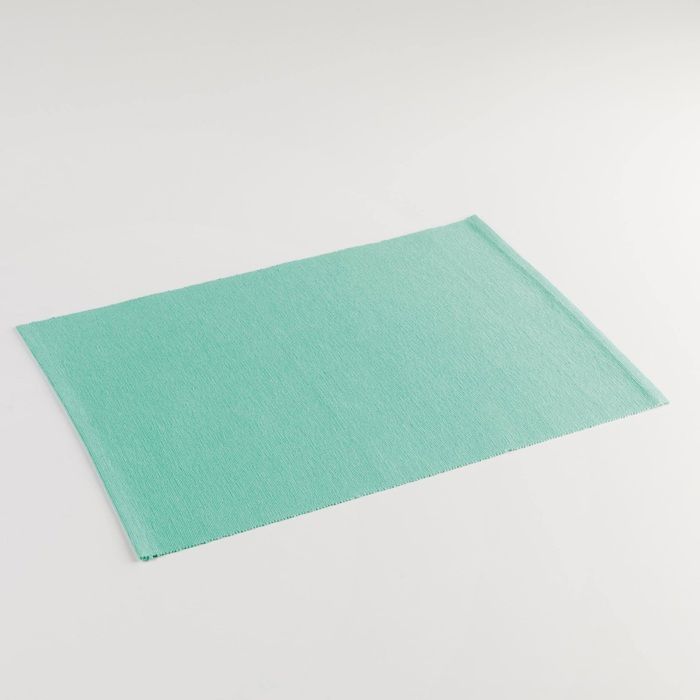 Set De Table - Miami - Coton 100% - 33 X 45 Cm - Couleur Menthe