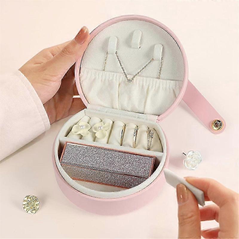 Jewelry Boxes Travel Jewelry Case Jewelry Organizer Storage Case Jewelry Organizer Seashell-shaped Jewelry Case-a