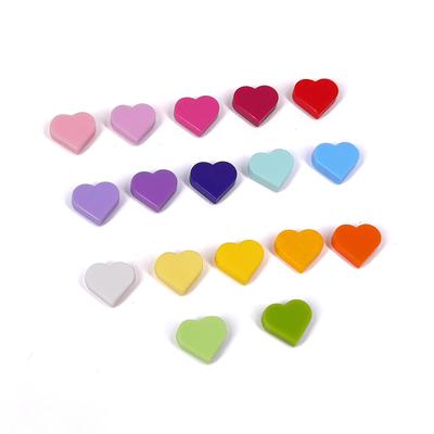 Small Particle Building Block Plane 1 × 1 Heart-shaped Building Block Accessories Love Peach Light Panel Scene