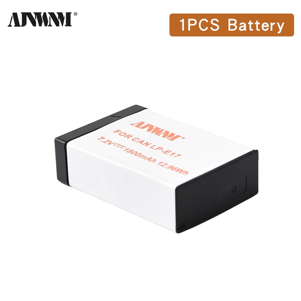 

Аккумулятор LP-E17 LP E17 емкостью 1800 мАч с зарядным устройством USB-кабеля для Canon EOS RP 200 250D M3 M5 M6 750D 760D T6i T6s 800D 8000D 77D Kiss X8i