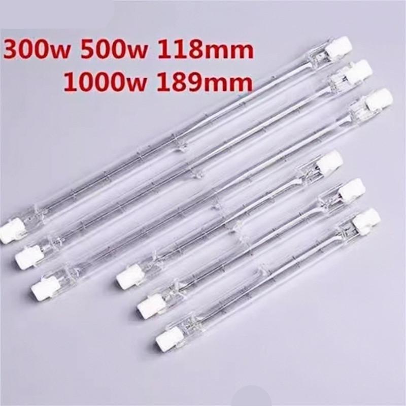 Bulk Pack 5/10/50PCS J118 LED Glass Tube COB Light Bulbs High Power Corn Lamp 100W-1000W Halogen Replacement for Home Lighting