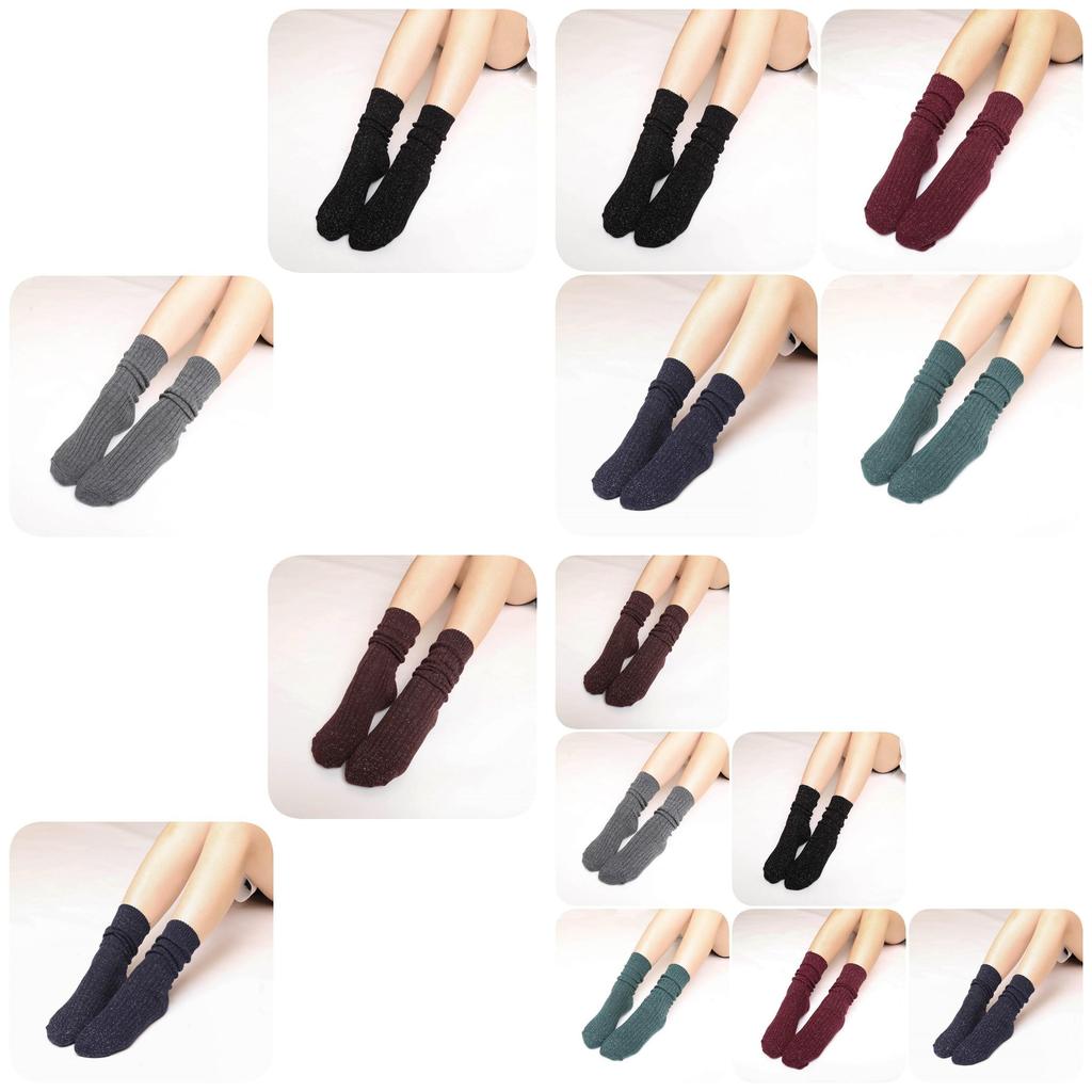 Vintage Style Japanese Cotton Crew Socks For Women Soft And Cozy Fall Winter