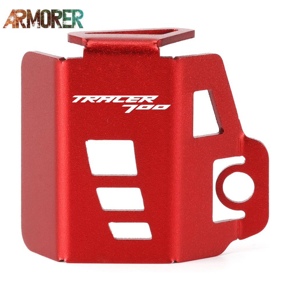 Motorcycle Accessories For YAMAHA Tracer 700 Gt 700/gt Tracer700 Gt Rear Brake Fluid Tank Reservoir Guard Cover Protector -