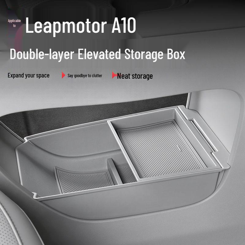 Leapmotor A10 Center Console Enhanced Double-Layer Storage Organizer